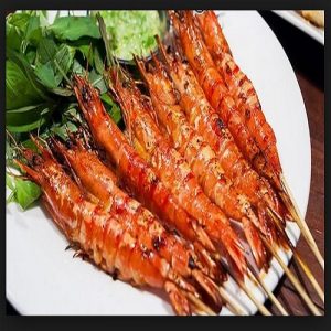 Tôm Sú Nướng Sa Tế