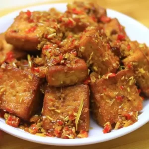 Đậu Hũ Chiên Sả