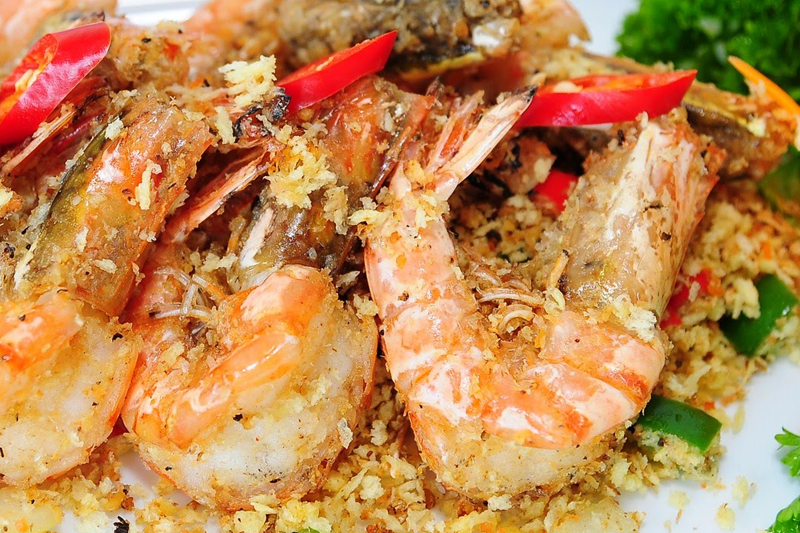 Tôm Rang Muối Hong Kong