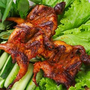 Chim Cút Nướng Cay