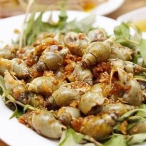 Ốc Cà Na Cháy Tỏi