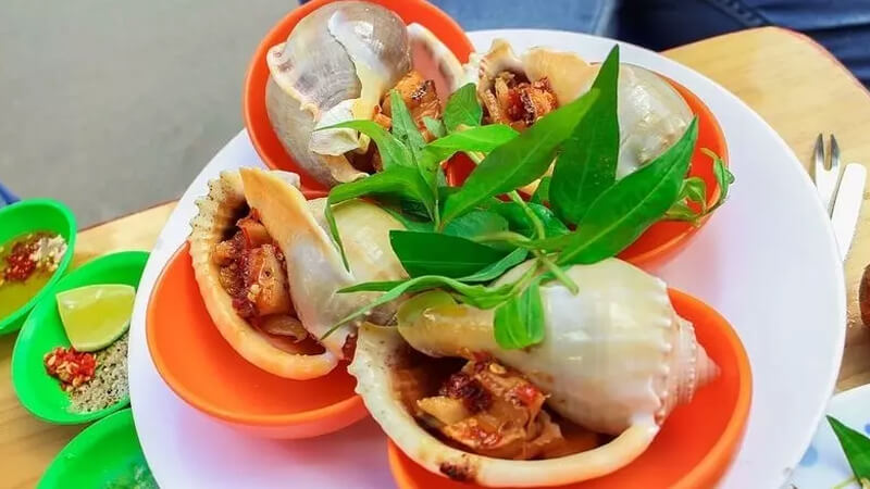 Ốc Tỏi Nướng Mọi