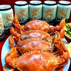 Cua Hấp Bia