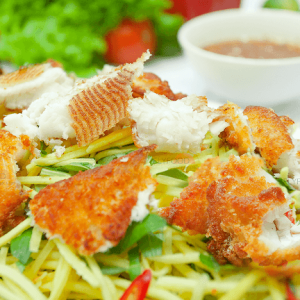 Gỏi Xoài Cá Thác Lác