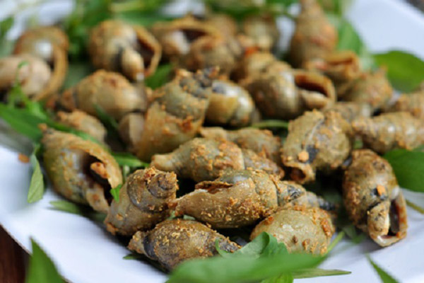 Ốc Cà Na Rang Muối