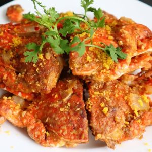 Ghẹ Sốt Trứng Muối