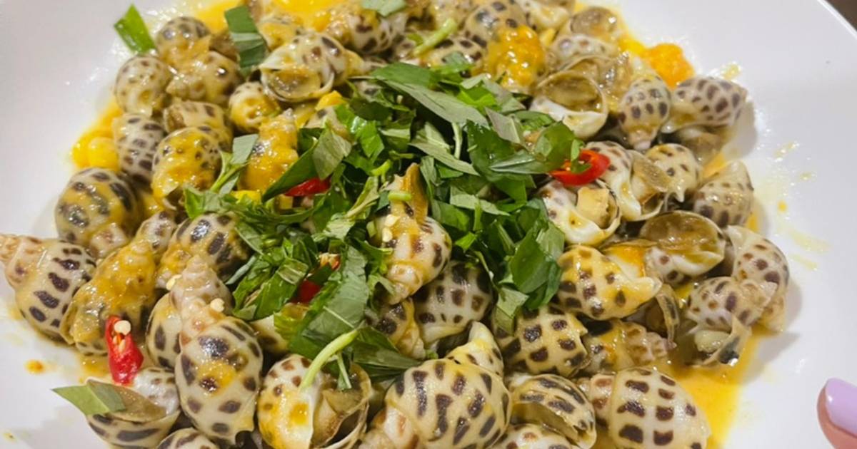 Ốc Hương Sốt Trứng Muối