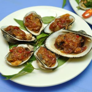 Sò Lông Nướng Muối Ớt