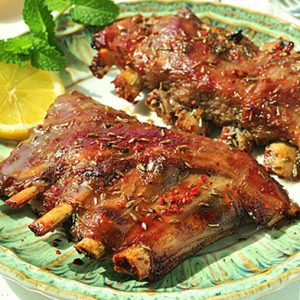 Sườn Dê Nướng Muối Ớt