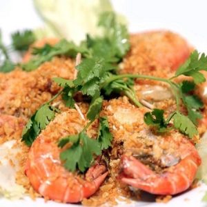 Tôm Sú Cháy Tỏi